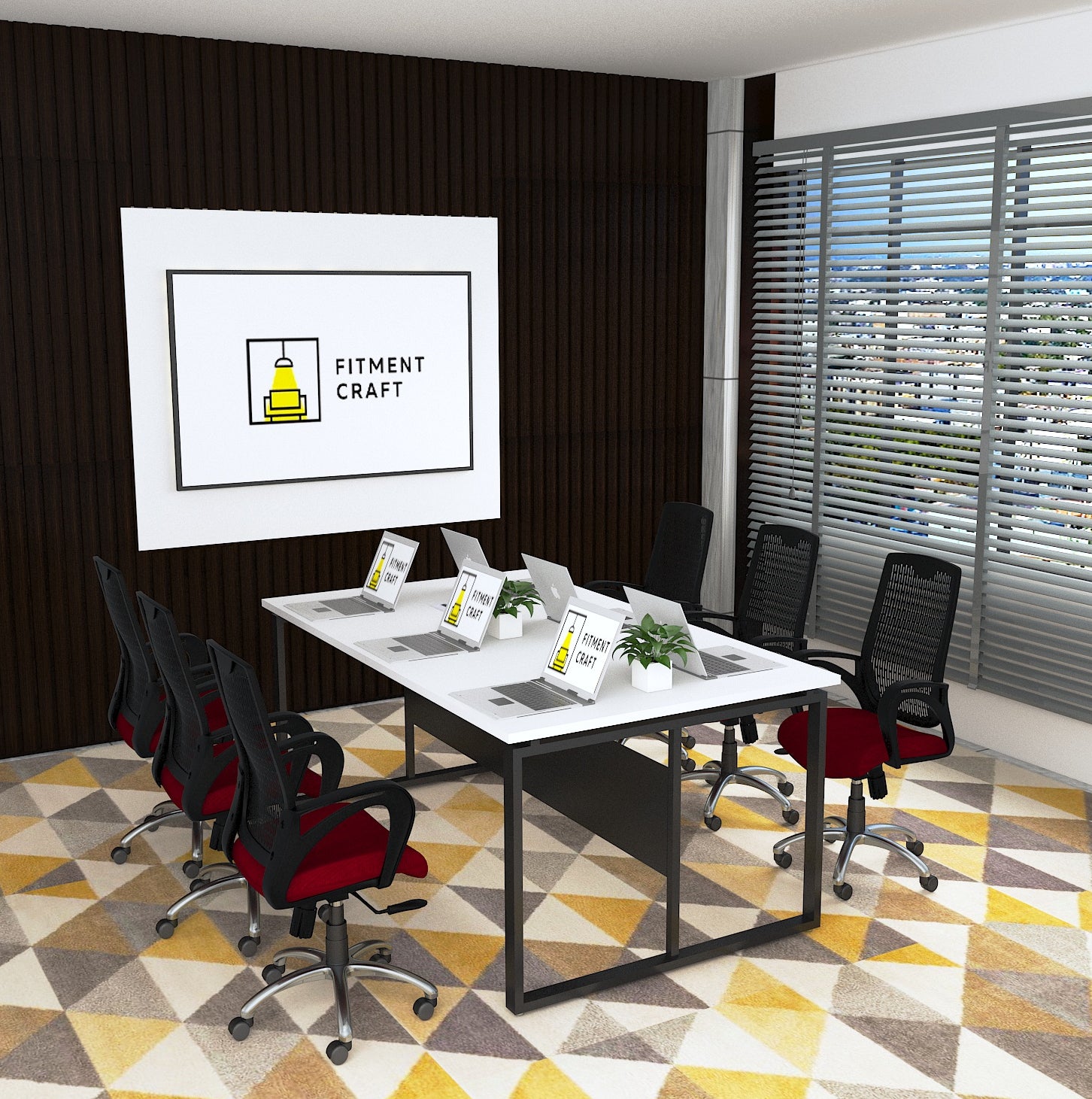 Sestina - 6 Seater Conference Table | OSV1-014