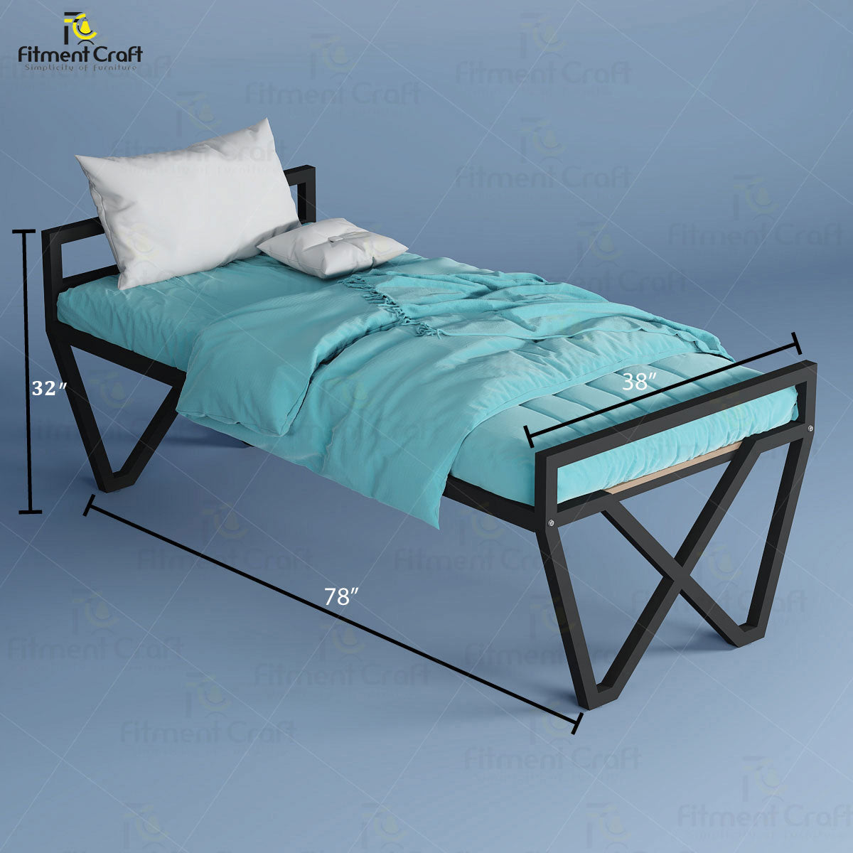 single bed design