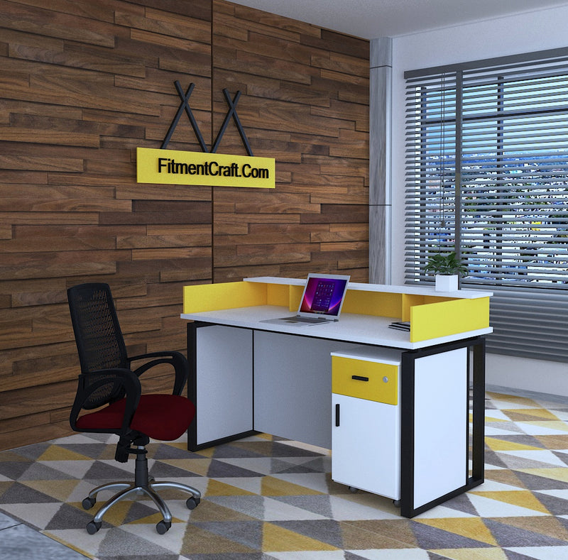 Reception Counter with Storage | OSV1-112