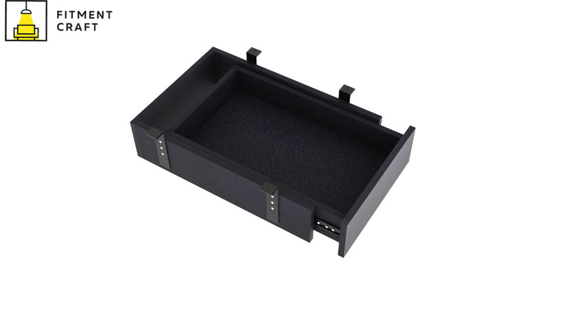 Portable Drawer for Modern Desk, Hanging Drawer under Table