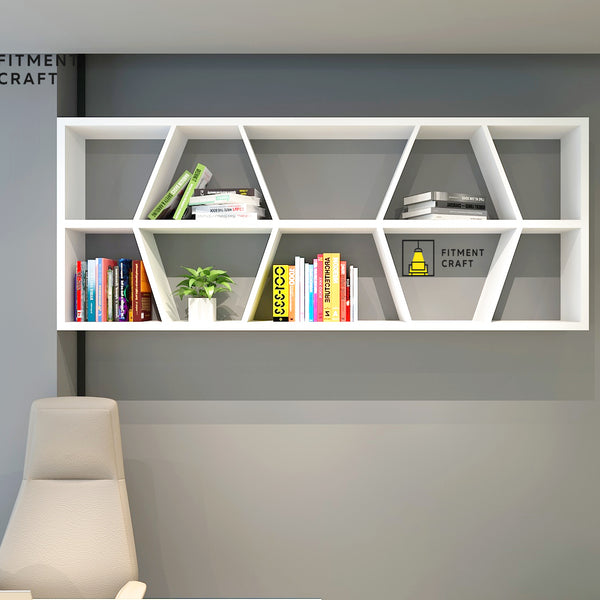 Wall Mounted Bookshelf | WSV3-001