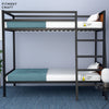 Black / With Orthopedic Mattress