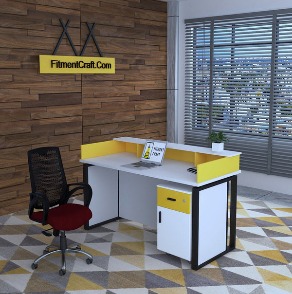 Reception Counter with Storage | OSV1-112