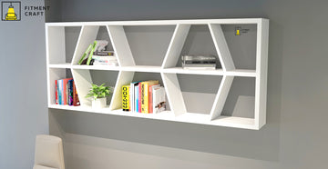 Wall Mounted Bookshelf | WSV3-001