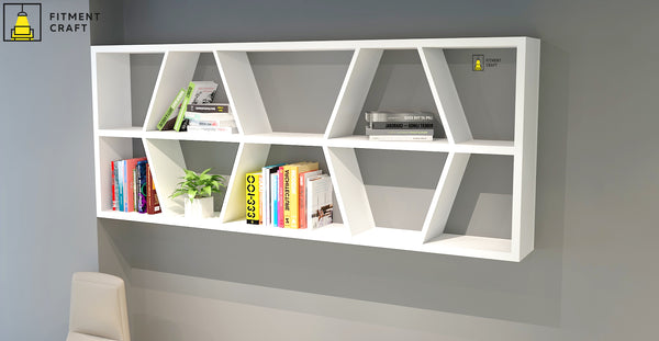 Wall Mounted Bookshelf | WSV3-001