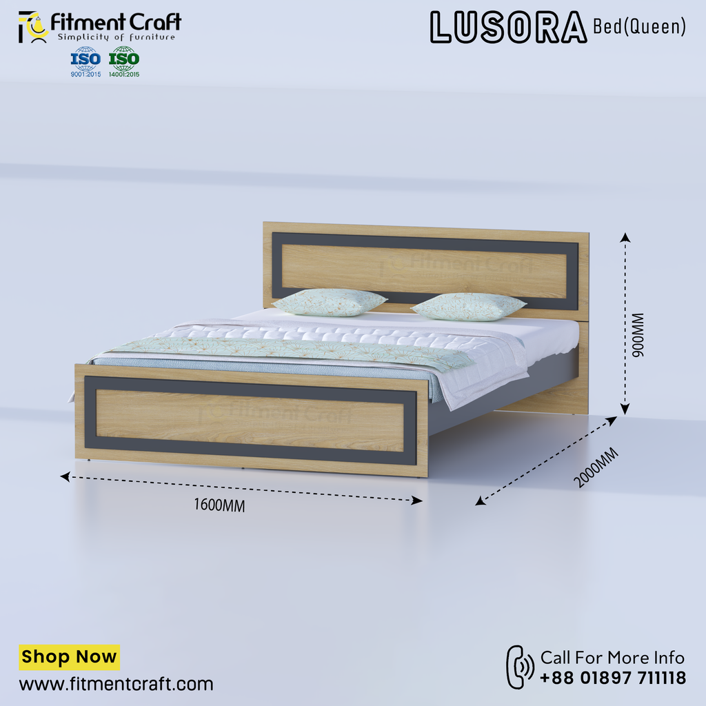 Lusora-Bed(Queen) । ABV1-016