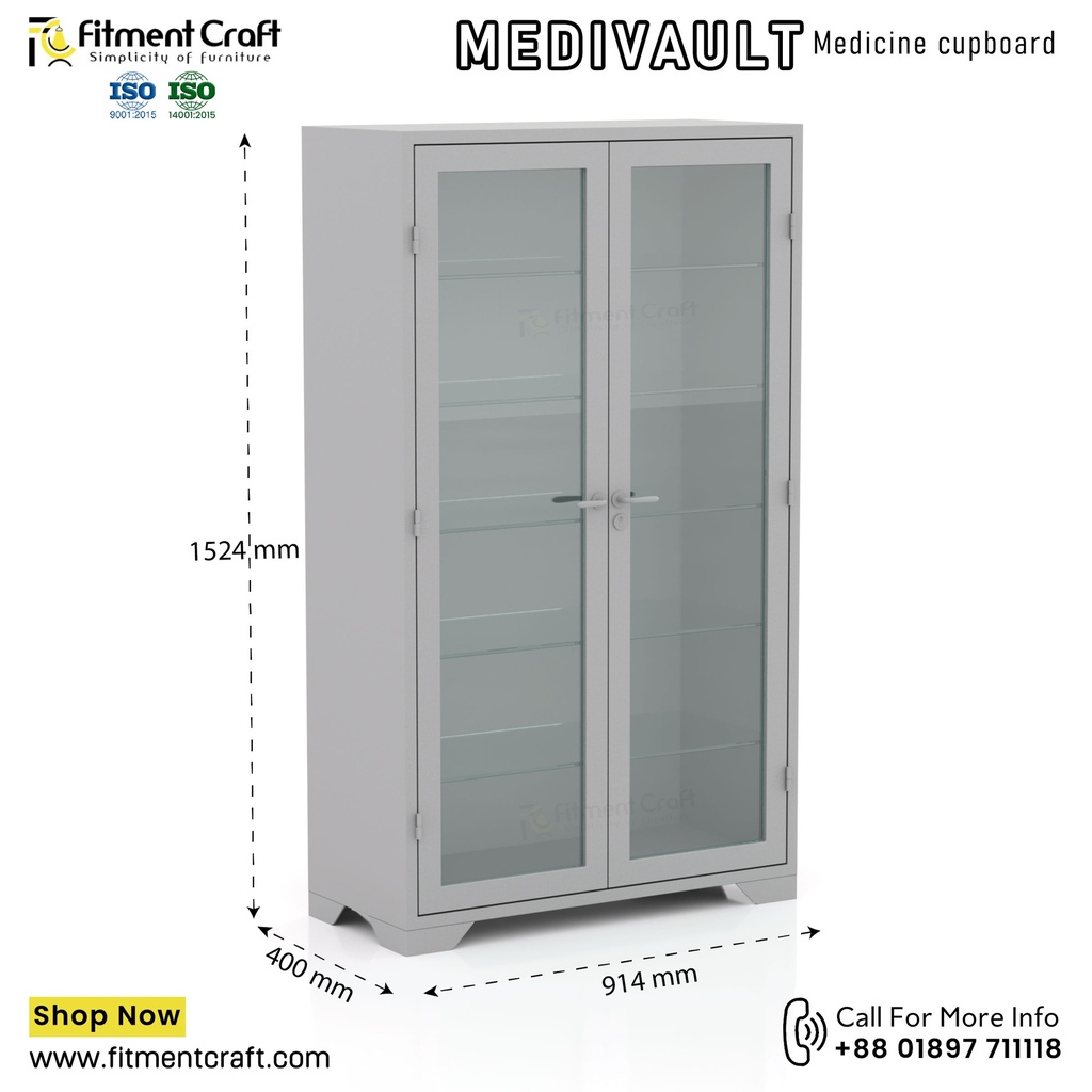 Medivault - Medicine Cupboard । HMCMS-001