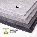 4" Orthopedic - Mattress (Felt - Rebonded Foam - Felt ) | MTR1-003